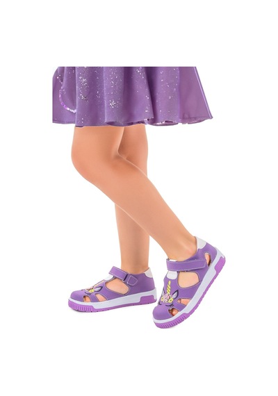 Kiko Kids Kız Çocuk Günlük Ayakkabı Arz 2326 Lila