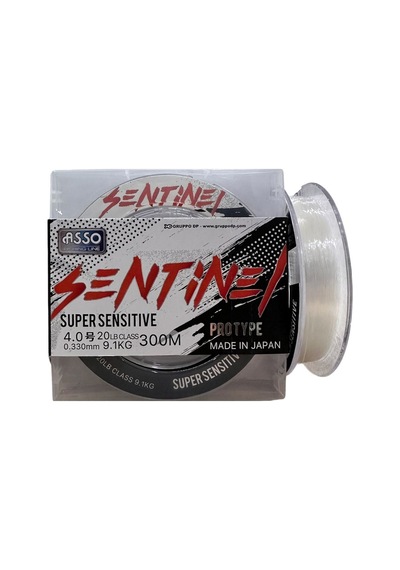 Asso Sentinel 300m 0.33mm Sensitive Fluorocarbon Kaplama Misina