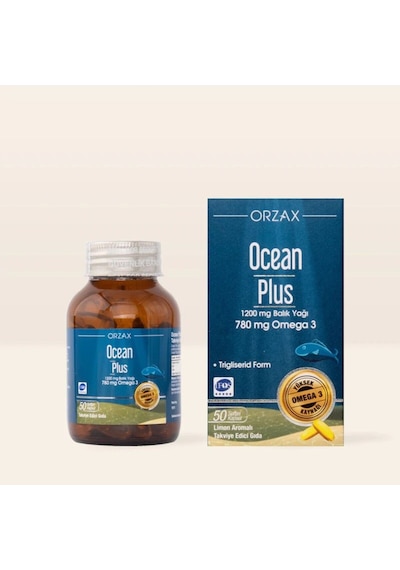 Ocean Plus 1200 Mg 50 Kapsül Balık Yağı