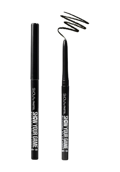 Show By Pastel Show Your Game Waterproof Gel Eye Pencil - Suya Dayanıklı Jel Göz Kalemi 406 - 5 Tarı 001 Back To Black