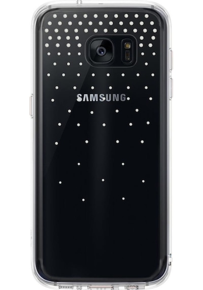 Ringke Noble Fusion Galaxy S7 Edge İle Uyumlu Taşlı Kılıf Extra Darbe Emici Snow Clear
