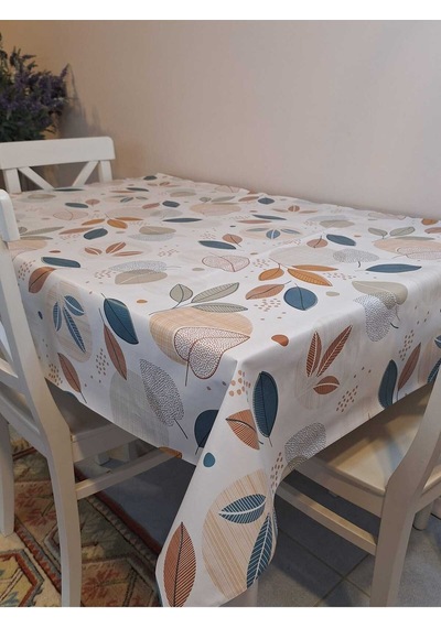 Elyaflı Pvc Masa Örtüsü Modern, Dayanıklı, Silinebilir Ve Şık Görünüm 01fnt8279 Çok Renkli