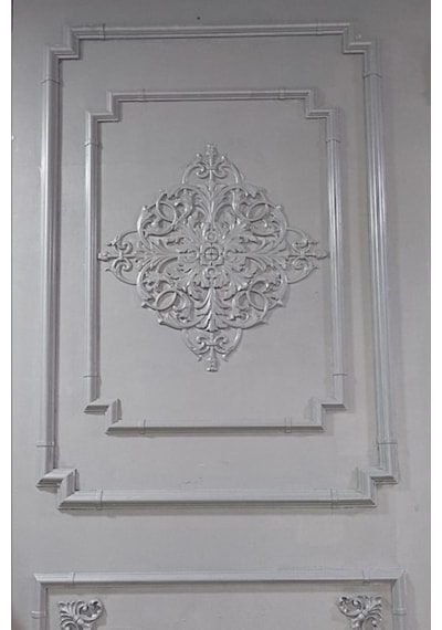 Kahve Eskitme 2,5 Cm Çita Uyumlu Dekoratif 4'lu M Köşe Motif Seti