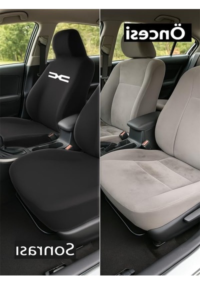 Dacia Duster İle Uyumlu Oto Koltuk Kilifi, Konforlu Siyah