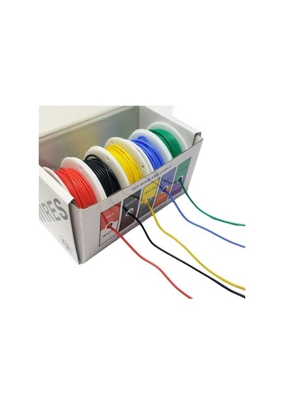 Çok Damar Montaj Kablosu Paketi - 24 Awg 5x20 Metre