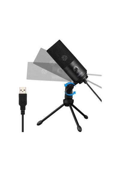 Usb Mikrofon Pc Gaming, Mikrofon, Mac Ps4 Ps5 İçin, Standlı Podcast Mikrofon, Stüdyo Kalitesi Kayıt Kondansatörü,
