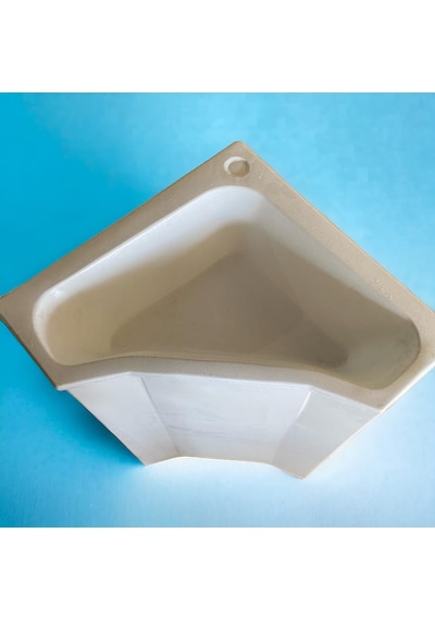 Üçgen Evyeli Banyo Dolabı Beyaz