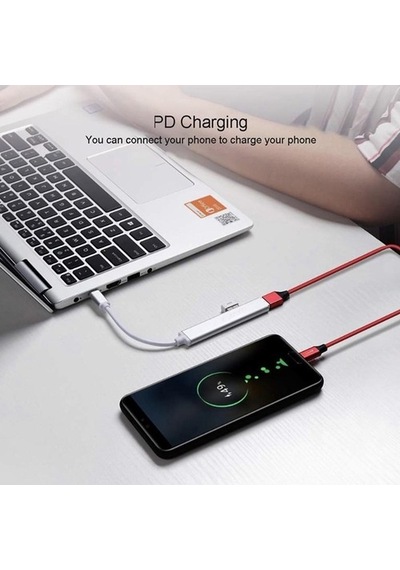 Type-C To Usb Hub 4 Port Çoklayıcı Apple Uyumlu MacBook Ile Çoğaltıcı