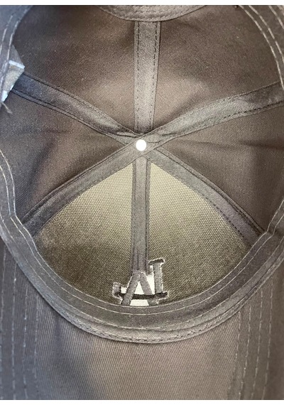 Hamze La Los Angeles Nakışlı Unisex Baseball Cap Şapka Siyah - Siyah