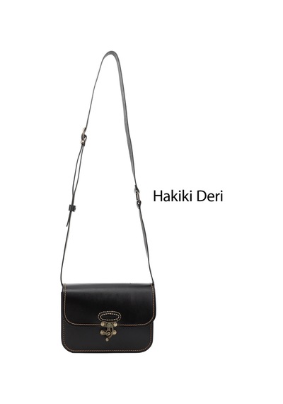 Gönderi(R) Kadıın Siyah Vaketa Hakiki Deri Omuz Ve Postacı Çantası Ddzw765k0649 Siyah