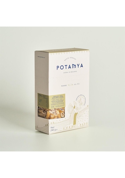 Potamya Organik Yeşil Mercimek Penne 240 G