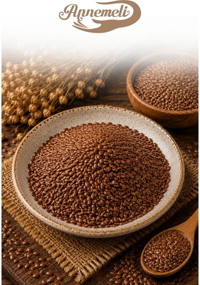 250 Gr Keten Tohumu Tane % 100 Doğal
