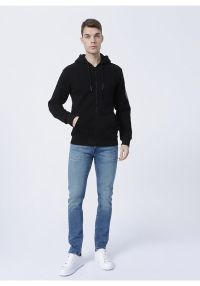 Only & Sons Kapüşonlu Siyah Erkek Sweatshirt - 22023816 001
