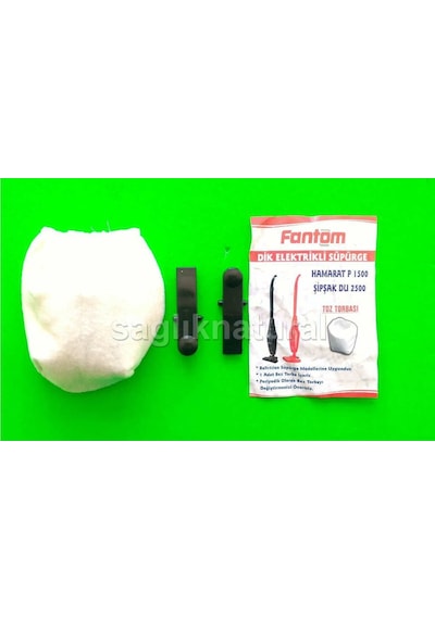 Fantom P1500 Hamarat Süpürge Bez Torba Ve Tırnak Seti