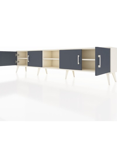 Arges Tv Ünitesi 3 Raflı 4 Kapaklı 220x30x51 Aytaşı-antrasit/aytaşı Antrasıt/aytası - Aytası Arges Tv Ünitesi 3 Raflı 4 Kapaklı 220x30x51 Aytaşı-antrasit/aytaşı Antrasıt/aytası - Aytası