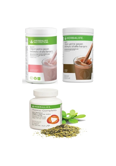 Herbalife Ahududu Beyaz Çikolata Shake , Çikolata Shake Ve Thermo Complete Tybtwpcrxeq8wslk49