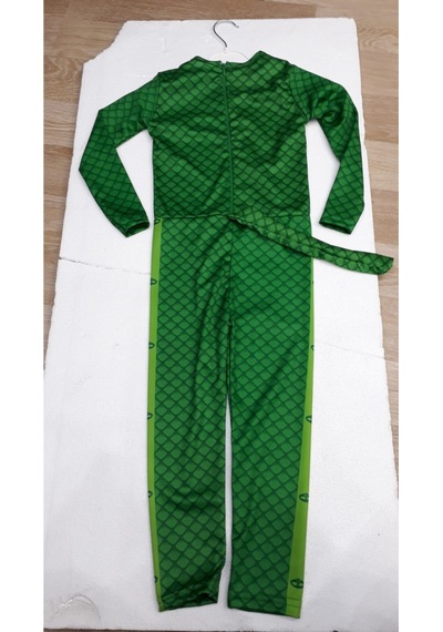 Unisex Çocuk Kertenkele Kostüm Yeşil