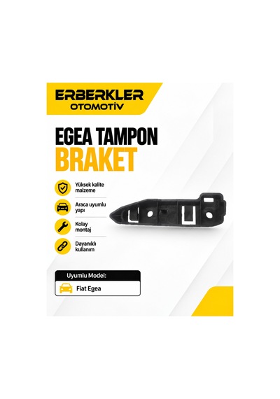 Fıat Egea Ön Tampon Braketi Dış Yerli Sağ 2015- 51984512 - Erb906