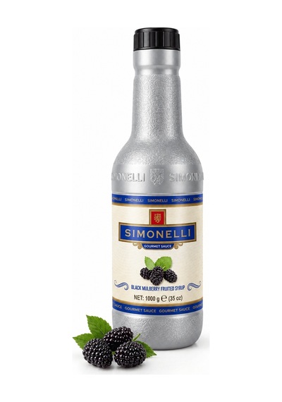 Simonelli Karadut Frozen Meyve Püresi 1 KG