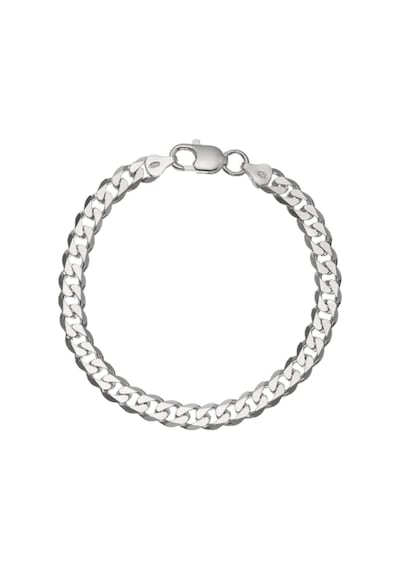 Gümüş Gurmet Bileklik 5,5 Mm Genişlik 21 Cm Uzunluk