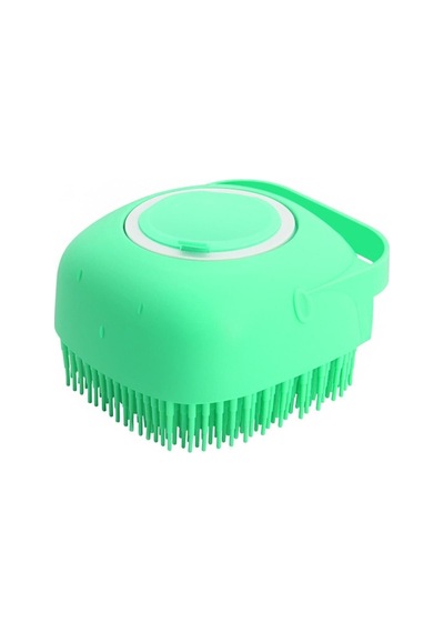 Duş Jeli Hazneli Silikon Fırça Kese Çok Amaçlı Vücut Temizleme Kesesi Banyo Lifi Çok Renkli