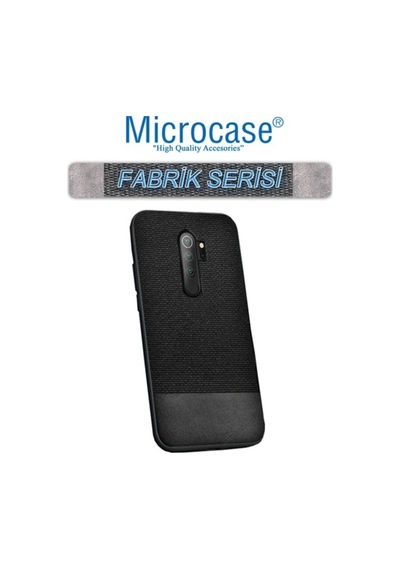 Microcase Xiaomi Redmi 9 Fabrik Serisi Kumas & Deri Desen Kilif 447048453