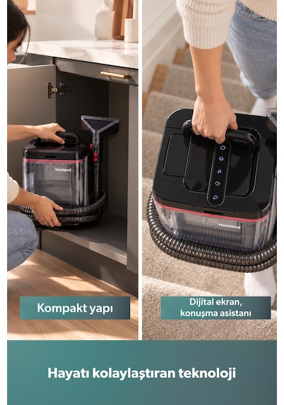 Homend Stain-x 1257h 2 İn 1 Halı Ve Buharlı Temizleme Makinesi