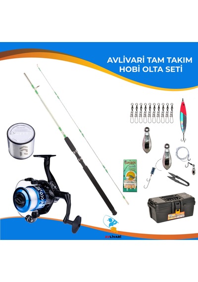 Avlivari Alesta Niagara 210 Cm 75-150 Gr - Ecco 6000 Tam Takımı Kıyı Hobi Tekne Olta Seti-9925
