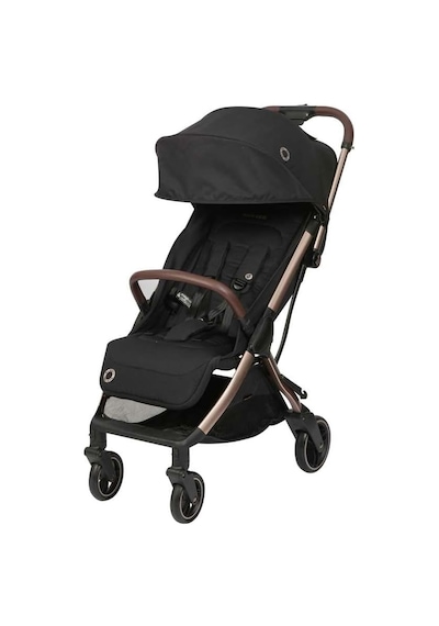 Maxi Cosi Eva Otomatik Katlanan Kompakt Bebek Arabası Essential Black Champagne