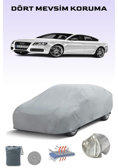 Audı S5 Sportback 2010 - 2011 Araba Brandası Oto Branda Gri