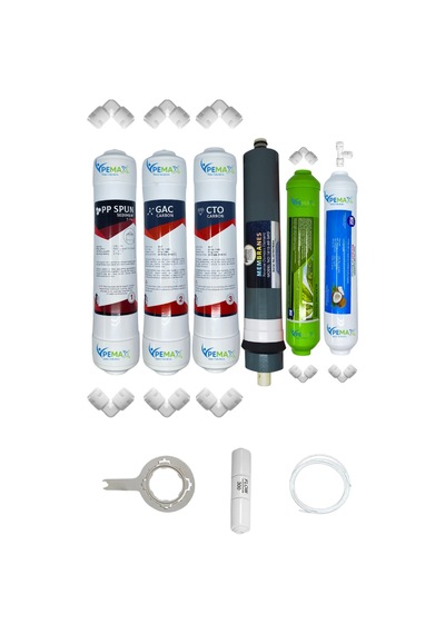 Pws Kapalı Kasa Su Arıtma Cihazlarına Ecomax 6li Platinium Mebran Alkali+tatlandırıcı