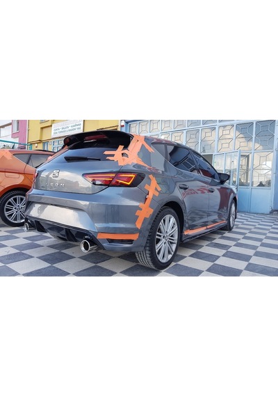Seat Leon ( 2012....)auro Arka Tampon ----fibersan Tuning