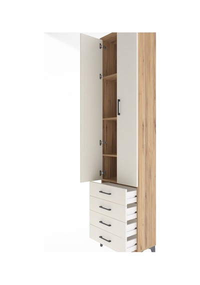 Arges Dolap 4 Raflı 4 Çekmeceli 2 Kapaklı 60x30x243 Çam-aytaşı Çam Arges Dolap 4 Raflı 4 Çekmeceli 2 Kapaklı 60x30x243 Çam-aytaşı Çam