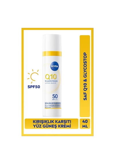 Nivea Q10 Günlük Gündüz Bakım Kremi SPF50 40 ML