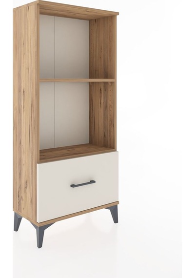 Hyperion Dolap 2 Raflı Tek Çekmeceli 60x44x134 Çam-aytaşı Çam