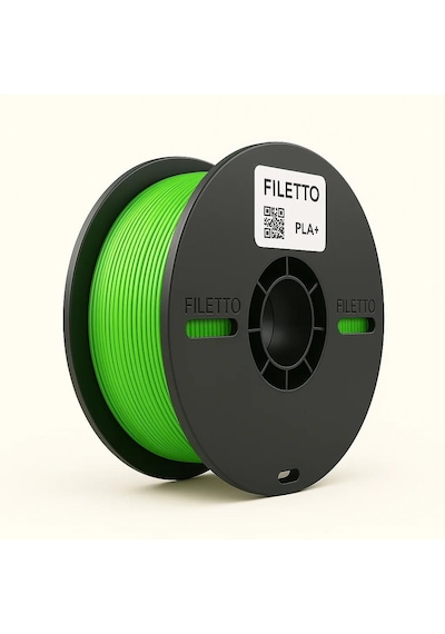 Filetto Pla+ Filament 1.75mm 1 Kg - Açık Yeşil