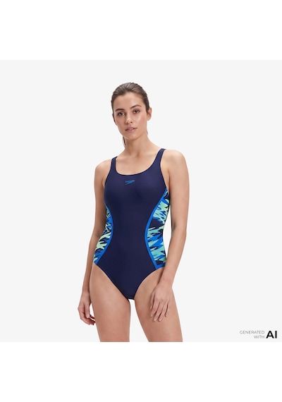 Speedo Hyperboom Kadın Lacivert Mayo A000247003
