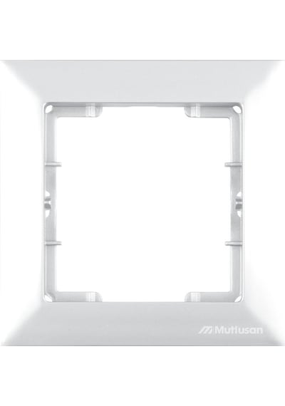 Mutlusan Candela Tekli Çerçeve Beyaz