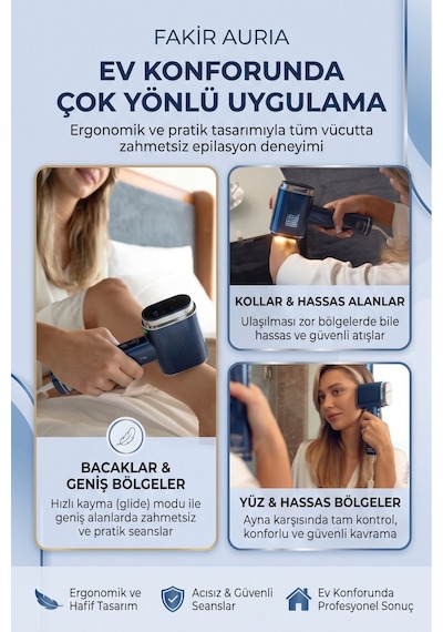 Fakir Auria IPL Lazer Epilasyon Cihazı