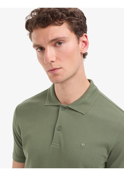 Pierre Cardin Erkek Haki Tişört Basic 50325312-vr027