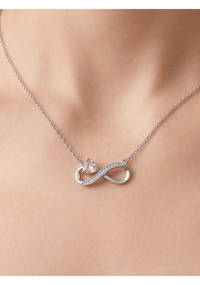 Sonsuzluk Pembe Kalp Zirkon Taşlı Kadın Çelik Kolye,hediye,özel Gün,sevgililer Günü , Anneler Günü, Zirkon Taş ,gümüş Renk, Zarif,minimalist,yaz,yazlık Takı Sonsuzluk Pembe Kalp Zirkon Taşlı Kadın Çelik Kolye,hediye,özel Gün,sevgililer Günü , Anneler Günü, Zirkon Taş ,gümüş Renk, Zarif,minimalist,yaz,yazlık Takı