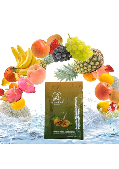 Mucize Portakal-tarçın Aromalı Kürdan Refill Doypak Değişik Meyve Tatlarında Nefes Ferahlığı