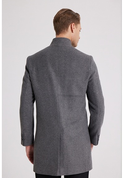 D's Damat Ds Damat Regular Fit Antrasit Palto 5Hf08Ort10002 Antrasit