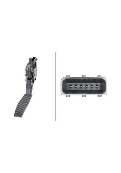 HELLA 6PV009765711 GAZ PEDAL SENSÖRÜ CHEVROLET GM 13252702-132527