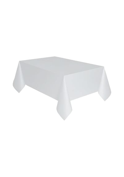Plastik Naylon Su Geçirmez Parti Piknik Renkli Masa Örtüsü - 120x180 Cm. - Beyaz - 1 Adet Plastik Naylon Su Geçirmez Parti Piknik Renkli Masa Örtüsü - 120x180 Cm. - Beyaz - 1 Adet