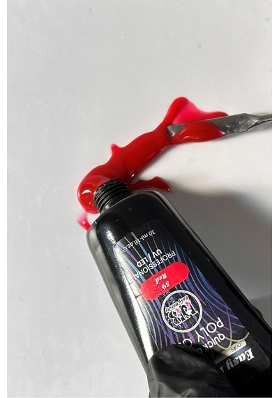 30ml Koyu Kırmızı Protez Tırnak Jeli Poly Jel Tırnak Uzatma Polygel Polijel Poly Gel Koyu Kırmızı