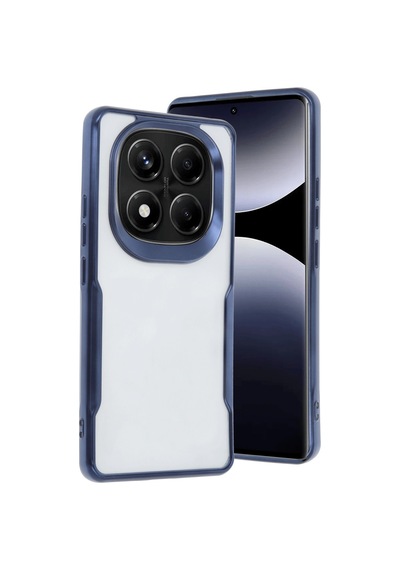 Note 14 Pro 4g Kılıf Boyi Silikon Kapak - Lacivert