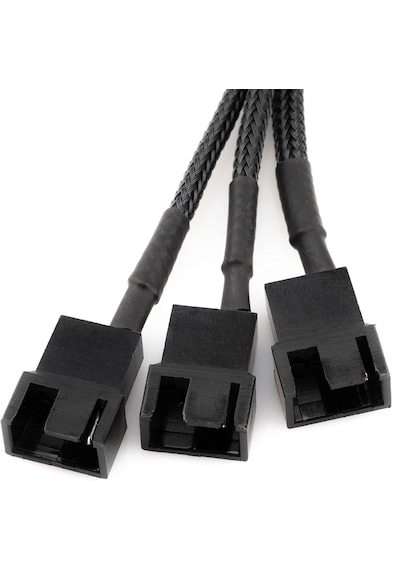Sata Fan Power Kablosu 3 Port Y Pin Pwm Çoklayıcı Splitter Fan Ka