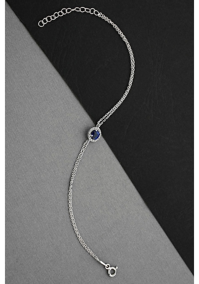 Argentum Concept - Zirkon Taşlı Gümüş Bileklik - B077301