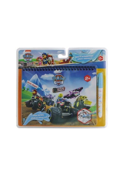Paw Patrol Sihirli Boyama Kitabı - Özel Su Kalemli Tekrar Kullanılabilir Aktivite Seti
